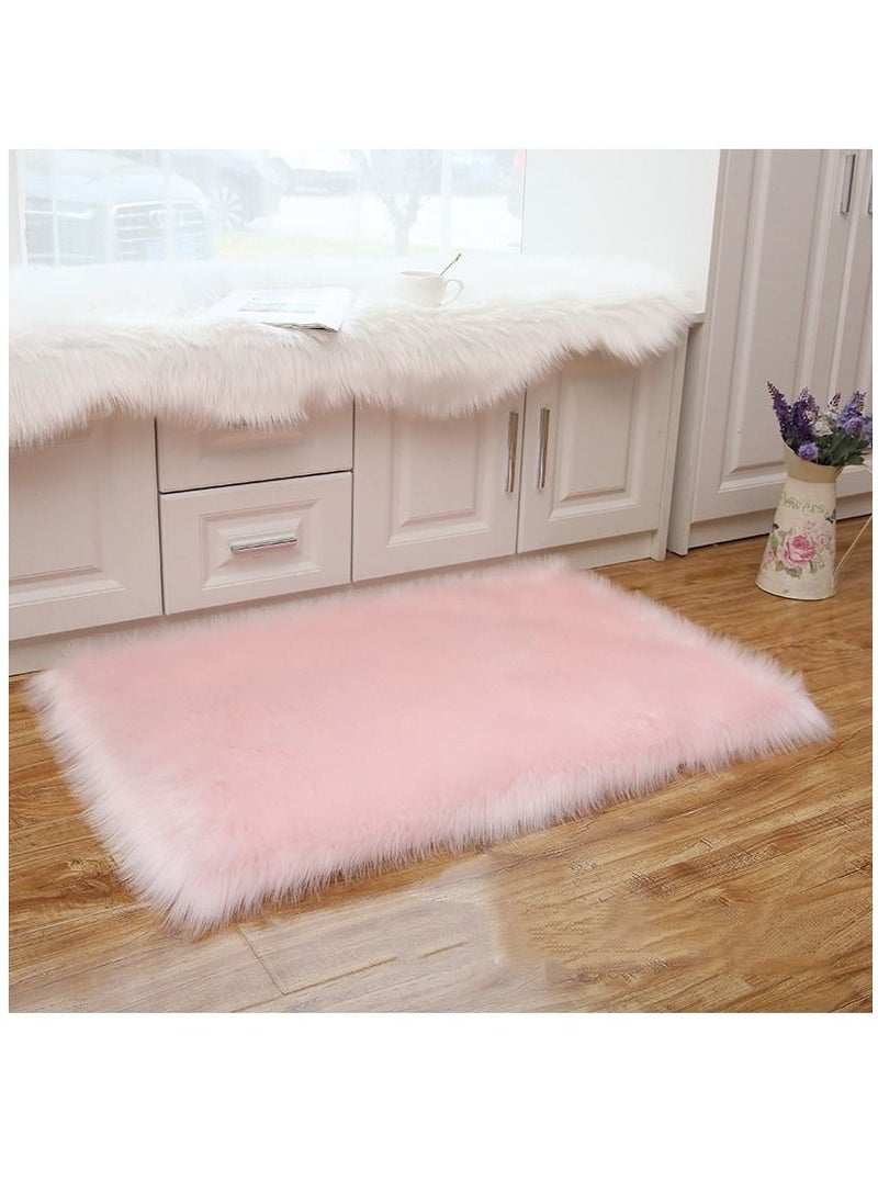 1-Piece Decorative Plush Carpet Pink 40x60cm - pzsku/Z88E535B92069C3BB5210Z/45/_/1689748364/5d3df1ff-1e89-4a49-9f25-9d1631c1c3bb