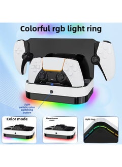 Generic PS5 Gamepad Charging Bottom Charging PS5 Portal Streaming Handheld Charging Seat Charging PS5 Handle Charger-Color:2 Handles And 1 Handheld Machine Can Be Charged At The Same Time  - Image 5
