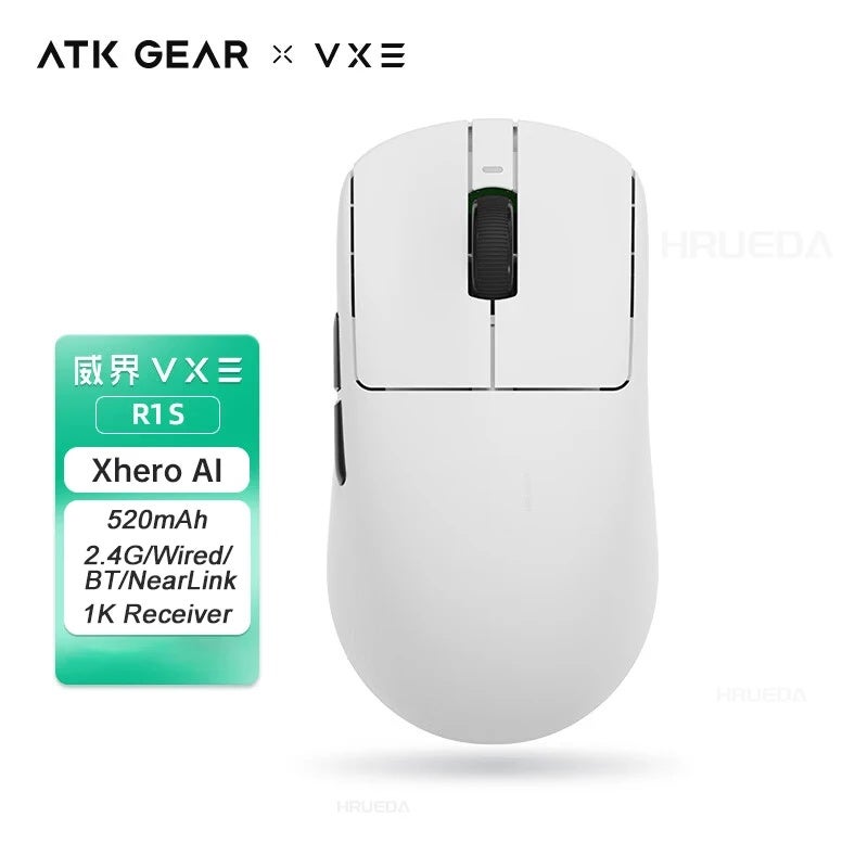 اي تي كي ماوس ATK VXE Dragonfly R1 S SE Pro Max Wireless Gaming Mouse, PAW3395, Tri-Mode, Lightweight, Long Battery, for PC - Image 2