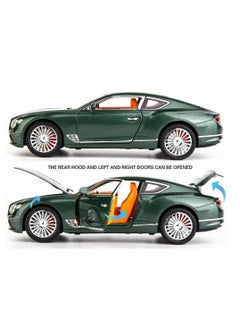Toyland 1:24 Scale Die-Cast Luxury Car Model with Lights, Sound & Pullback Action  - Image 2
