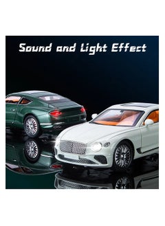 Toyland 1:24 Scale Die-Cast Luxury Car Model with Lights, Sound & Pullback Action  - Image 3