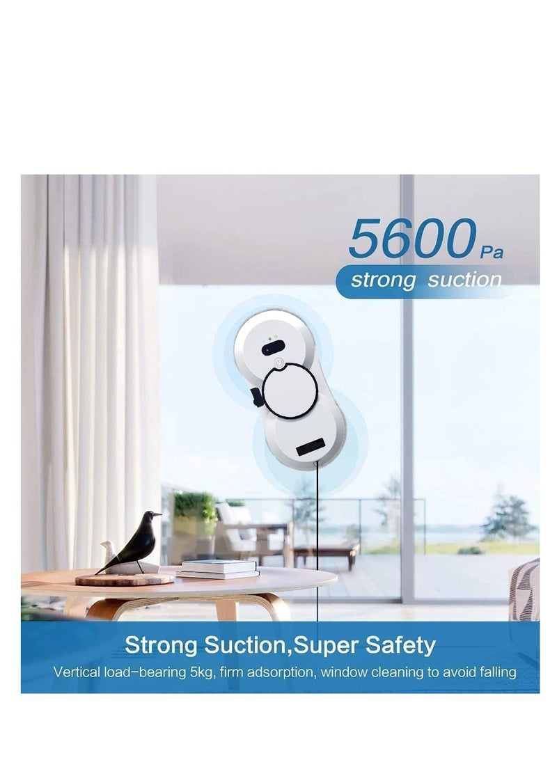 SYOSI Magnetic Vacuum Glass Cleaning Robotic, Window Cleaner Robot, Window Cleaner Kit with Automatic Water Spray, for Indoor and Outdoor Glass High Rise Windows Tiles  - Image 2