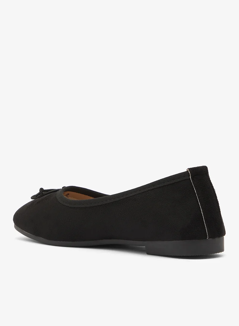 جينجر Classic Suede Ballet Flats