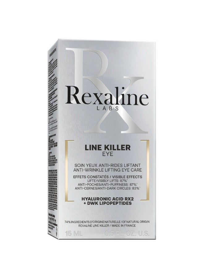 Rexaline Line Killer Anti-Aging Eye Cream 15ml - Image 4
