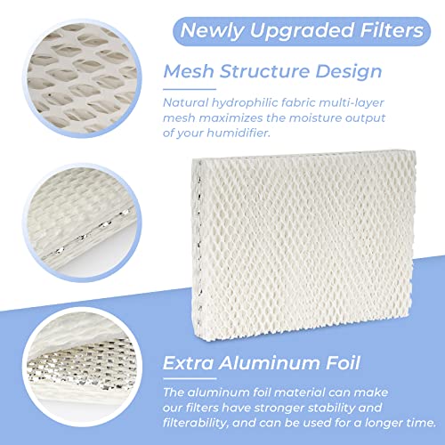 ANTOBLE 2 Pack MD1-0002 Replacement Humidifier Wick Humidifier Filters Compatible with Vornado MD1-0001 MD1-0002 MD1-1002 EVAP1 EVAP3 EVAP40 EVAP50 Humidifier - Image 3