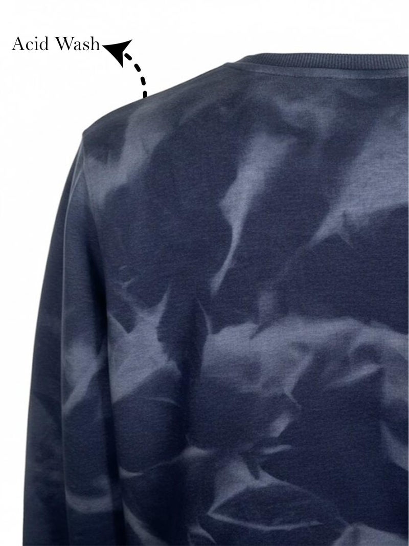 fanideaz Mens Premium Branded Sweatshirt for Men Winter Wear Cotton Sweatshirts Man Regular Fit Jumper for Man Stylish Warm Style_1NB_S_Navyblue - Image 5