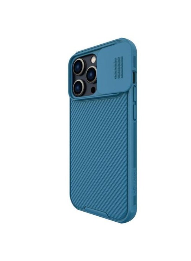 Nillkin 14 Pro Max case with camera protection and supports MagSafe - Blue - Image 3
