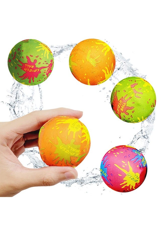 Muyixin 24 قطعة من كرات الماء الماصة، كرات الماء الماصة للأطفال، هدايا حفلات الصيف والشاطئ وحمام السباحة (لون عشوائي) - Image 3