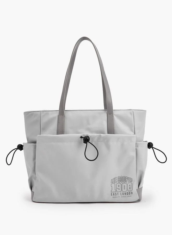 لي كوبر Logo Print Tote Bag with Handles