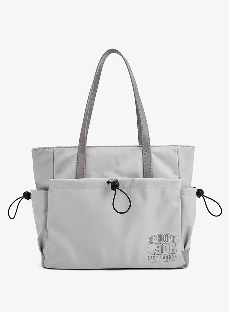 لي كوبر Logo Print Tote Bag with Handles
