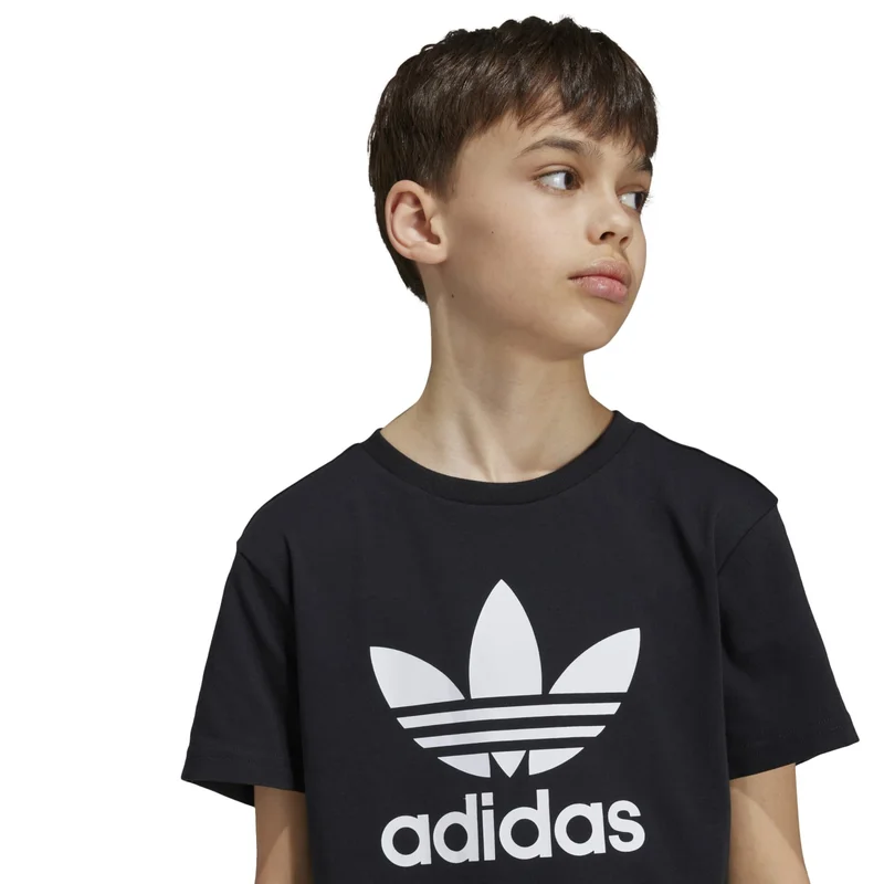 Adidas TREFOIL TEE Black Originals Kids T-SHIRTS