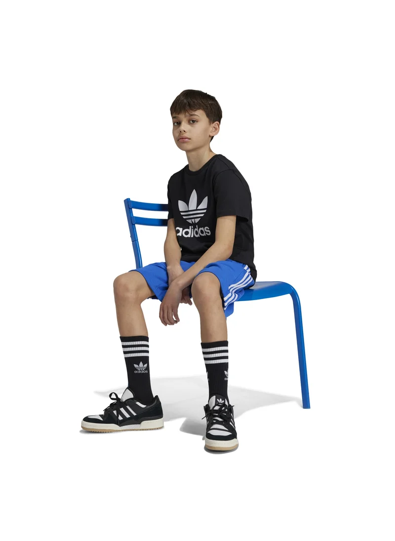 اديداس adidas TREFOIL TEE Black Originals Kids T-SHIRTS
