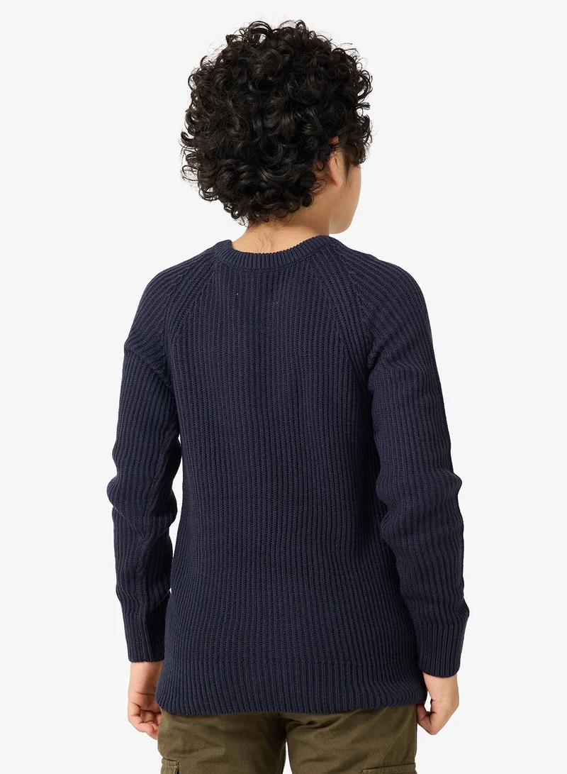 Jack & Jones Junior Kids Jjpannel Crew Neck Sweatshirt