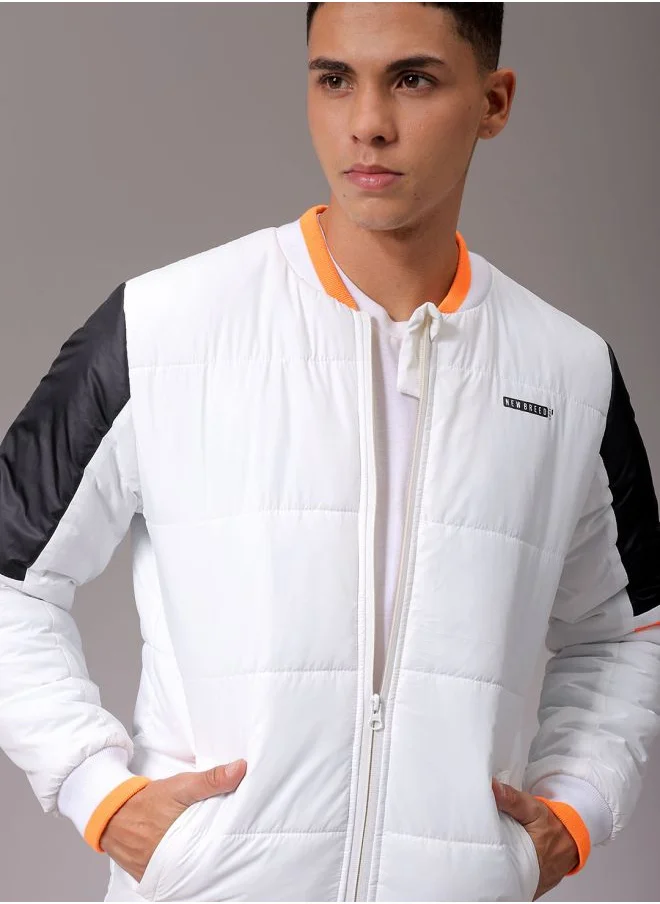 The Indian Garage Co Men Slim Fit Mix & Match Puffer Jackets