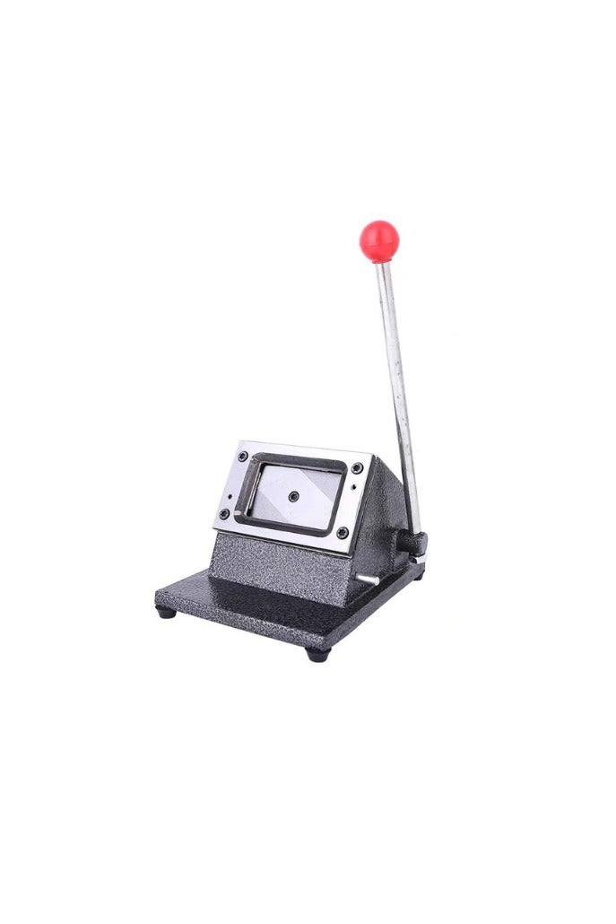 Kalon Manual PVC ID Card Name Card Die Cutter Machine 86*54mm Black - Image 1