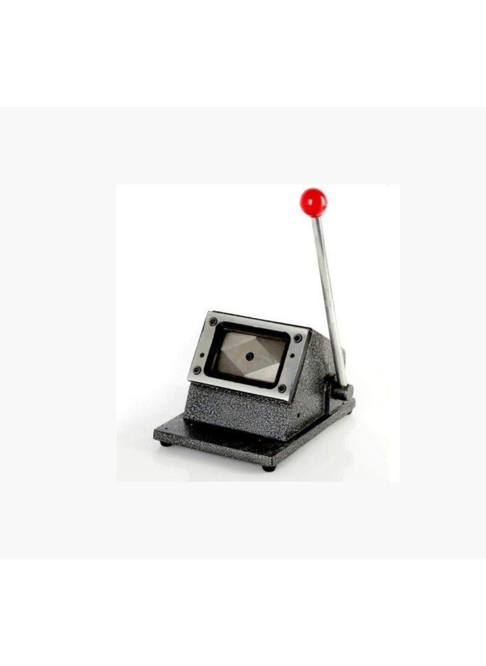 Kalon - Manual PVC ID Card Name Card Die Cutter Machine 86*54mm Black - Image 1