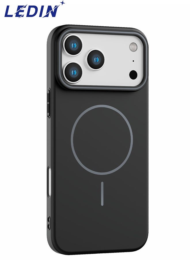 LEDIN Magnetic for iPhone 17 Pro Case [Compatible with MagSafe] [Dual Protection Soft TPU Hard PC Shockproof Anti Scratch Protective],Premium PC Phone Case - Image 1