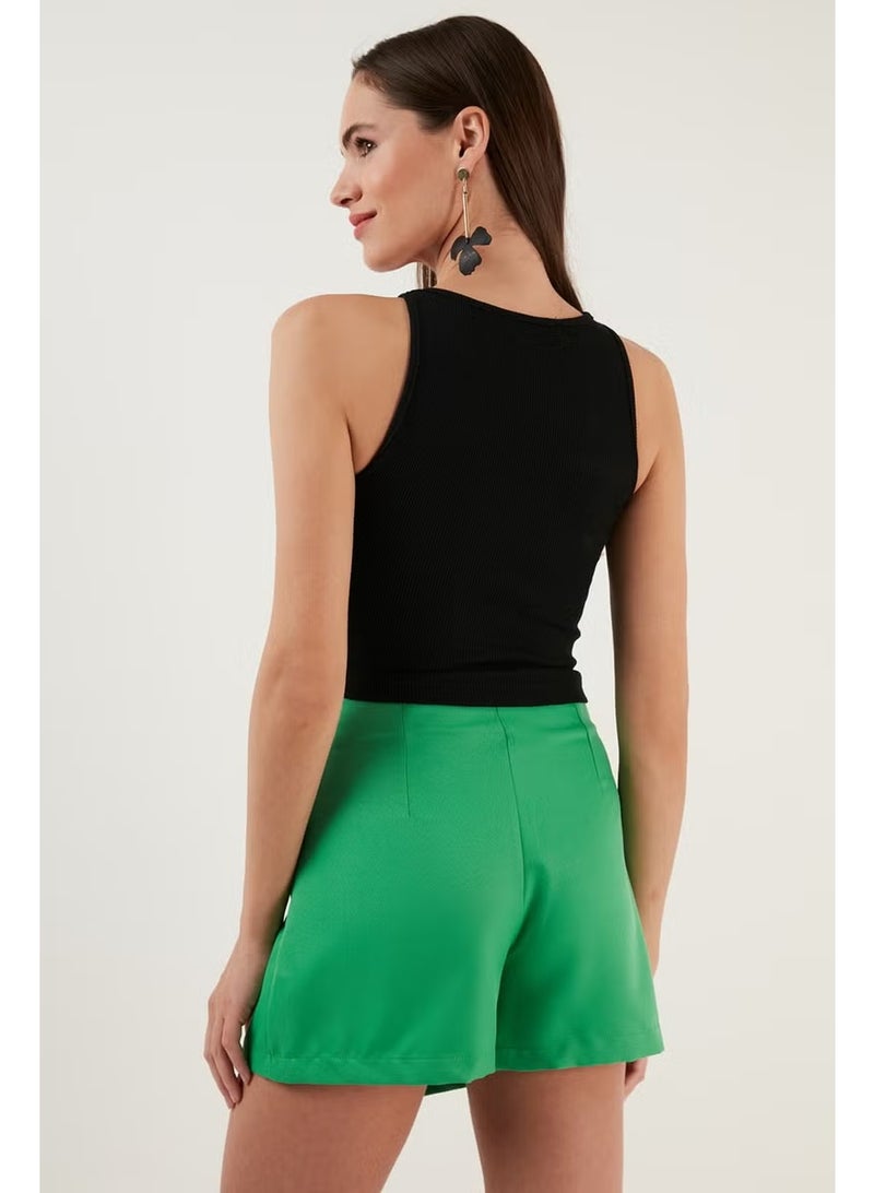 Lela Cotton Corded Super Crop Knitted Undershirt Women's Undershirt 5864215 - Image 5