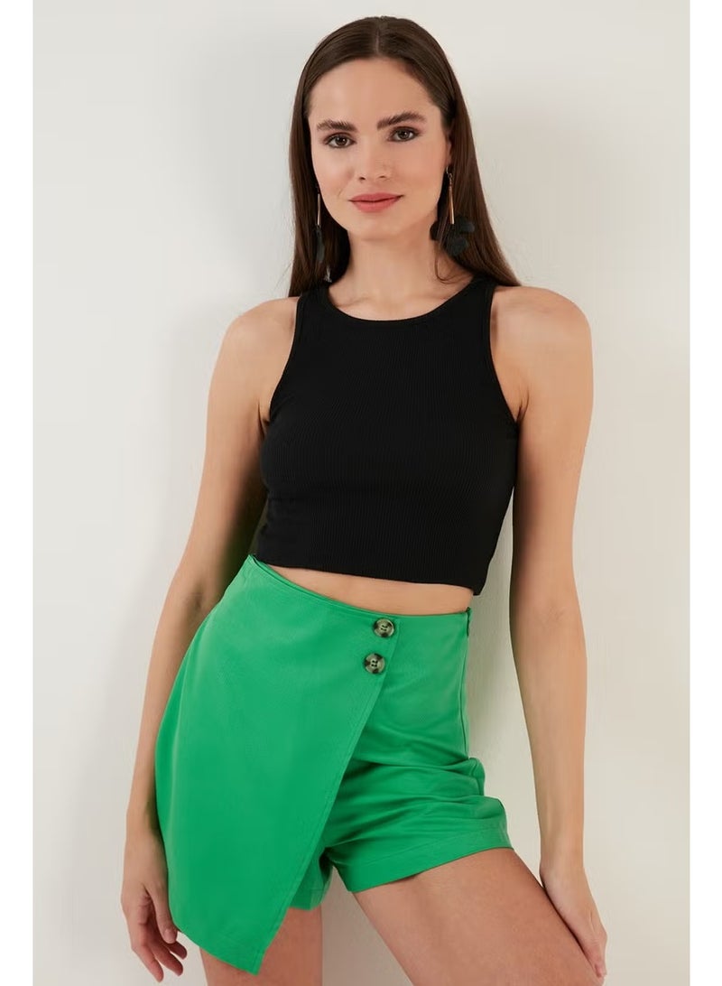 Lela Cotton Corded Super Crop Knitted Undershirt Women's Undershirt 5864215 - Image 3