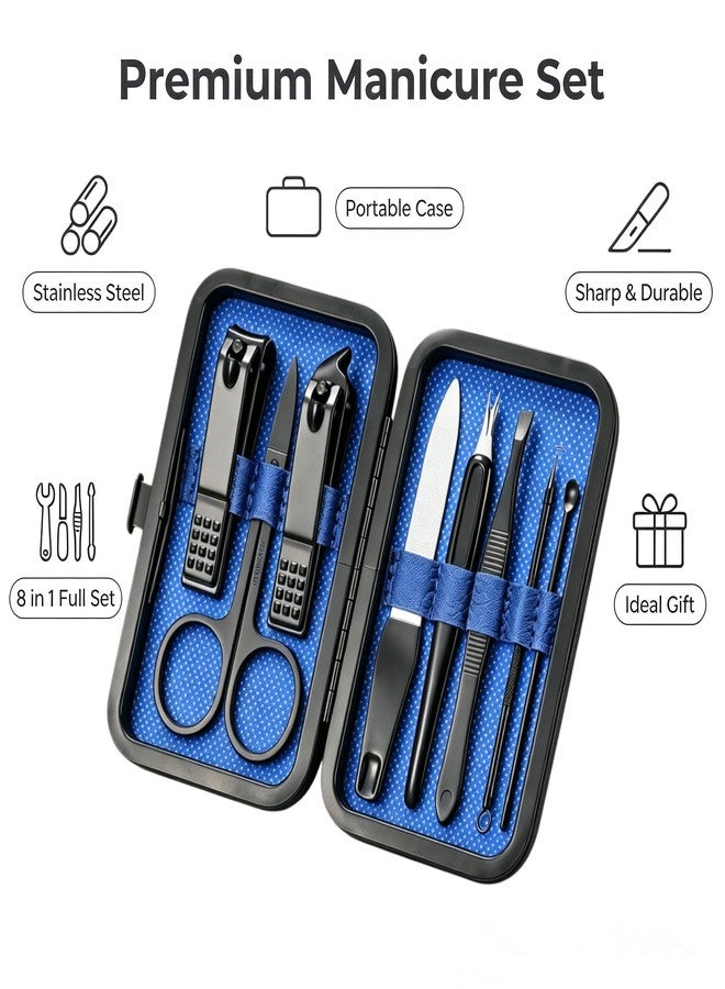 FIXBODY Nail Clippers Set, 8-Pc Manicure Pedicure Kit, Christmas Gift - Image 4