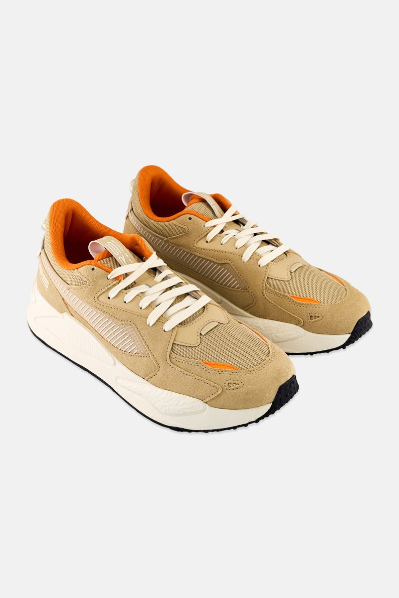 PUMA Men RS-Z Earth Lace Up Running Shoes, Khaki - Image 1