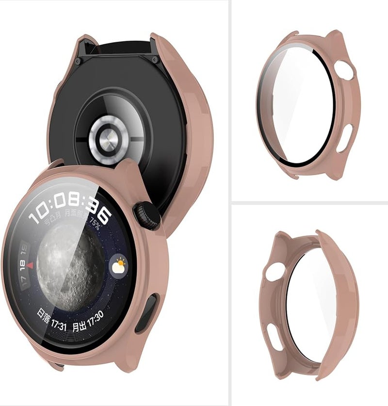 Clear Protective Cover Case for Watch 4 Smartwatch Scratch Resistant Washable - Image 3