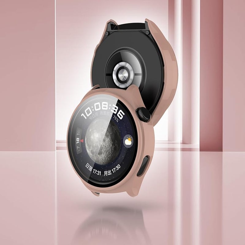 Clear Protective Cover Case for Watch 4 Smartwatch Scratch Resistant Washable - Image 2