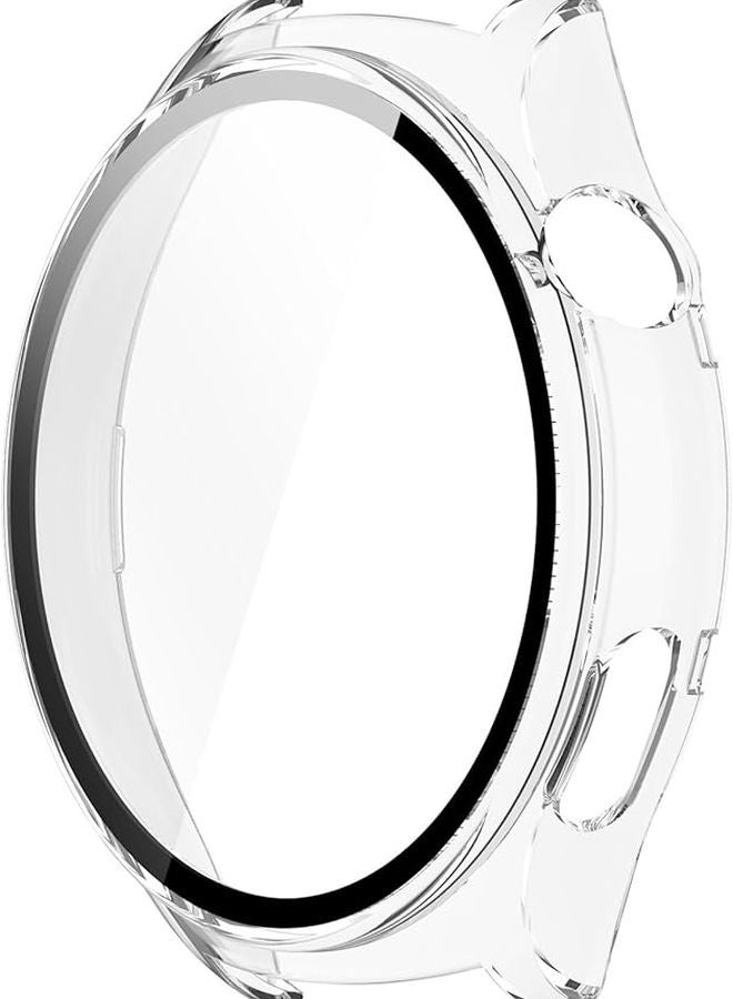 Clear Protective Cover Case for Watch 4 Smartwatch Scratch Resistant Washable - Image 1