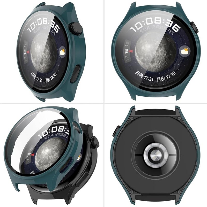 Clear Protective Cover Case for Watch 4 Smartwatch Scratch Resistant Washable - Image 5