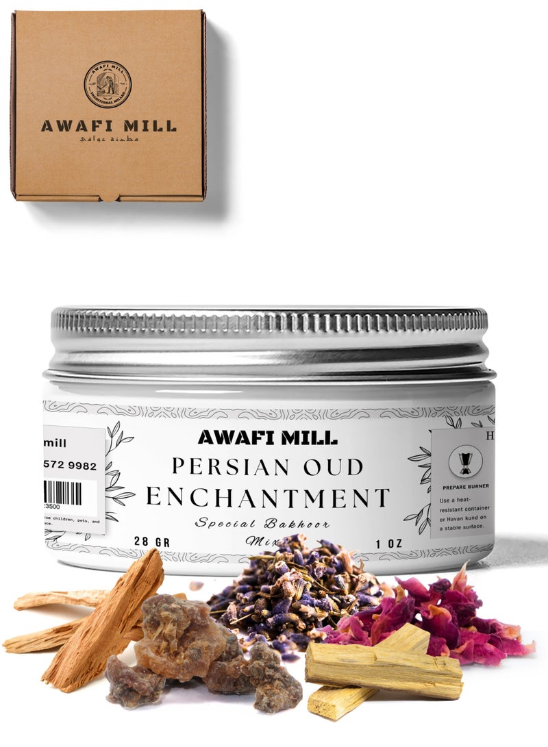 أباميك مزيج بخور العود الفارسي من – بخور مصنوع بخبرة لتجربة مهدئة وعطرية - Image 1
