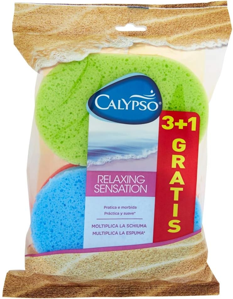 Calypso Relaxing Sensation Sponge Soft Multiplies The Foam 4 Sponges