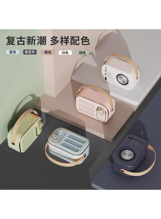 نيوترل مكبر صوت بلوتوث Dw13، مكبر صوت لاسلكي صغير محمول بتصميم إبداعي كلاسيكي، صوت عالي الجودة، هدية صوتية مميزة - Image 4