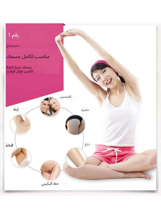 جهاز إزالة الشعر الكهربائي - ماكينة حلاقة نسائية، ماكينة تشذيب منطقة البكيني للنساء، ماكينة حلاقة نسائية قابلة لإعادة الشحن، رأس حلاقة سهل وسريع، لإزالة الشعر من الجسم والساقين والإبطين - Image 4