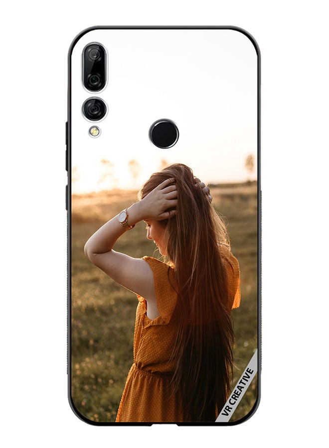 VR CREATIVE Protective Case Cover For Huawei Y9 Prime 2019 Sunset Girl Design Multicolour - Image 1