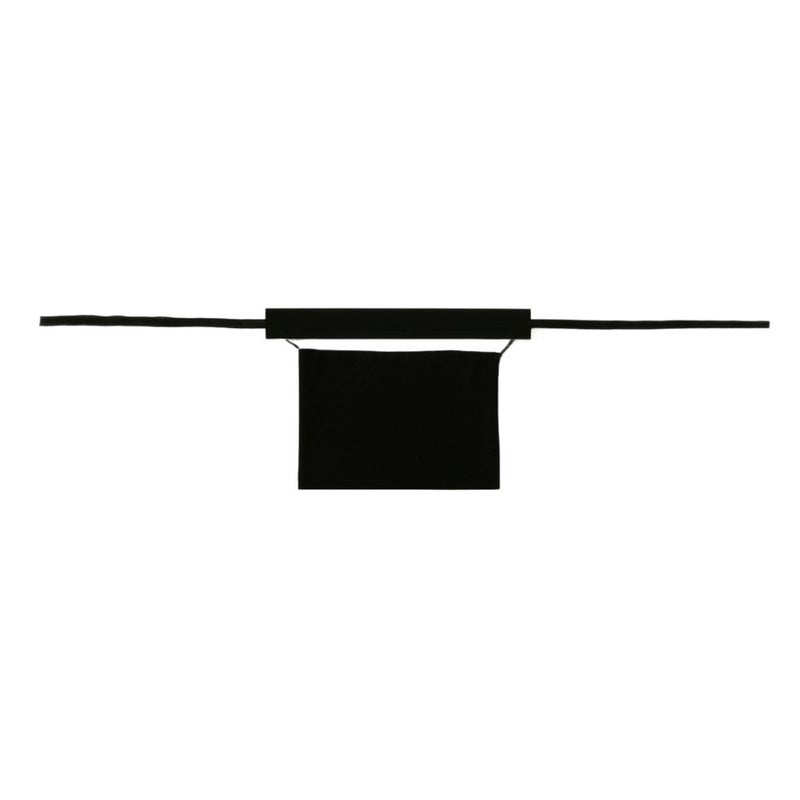 Women's Face Mask with Straps, Black - Image 3