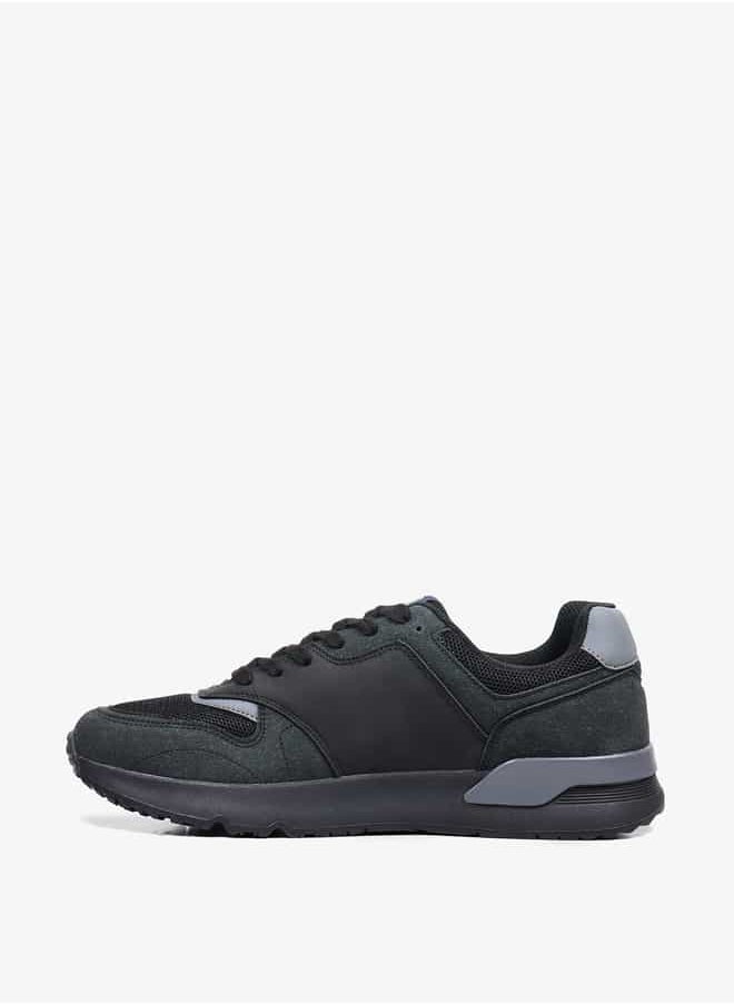 GAP - Men's Panelled Running Shoes with Lace-Up Closure - Columbus Runner Low M - Image 1