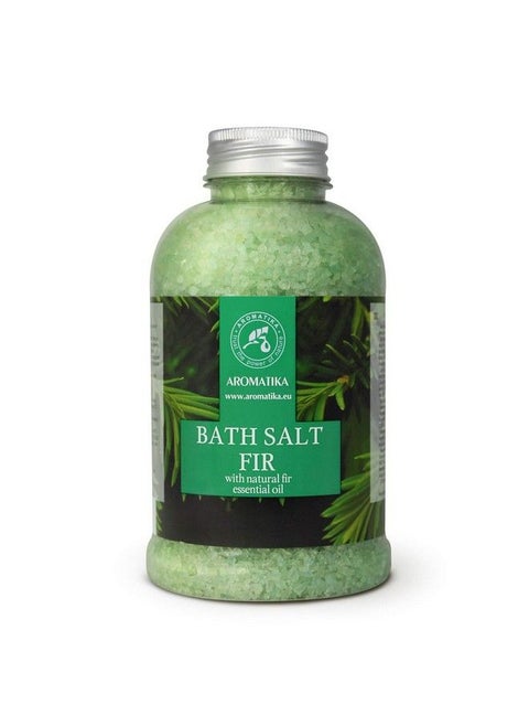 Fir Bath Salt with Natural Fir Essential Oil 2116 Ounces Natural Bath Sea Salt Coniferous Salts Best for Bath Good Sleep Relaxing Body Care Beauty Aromatherapy