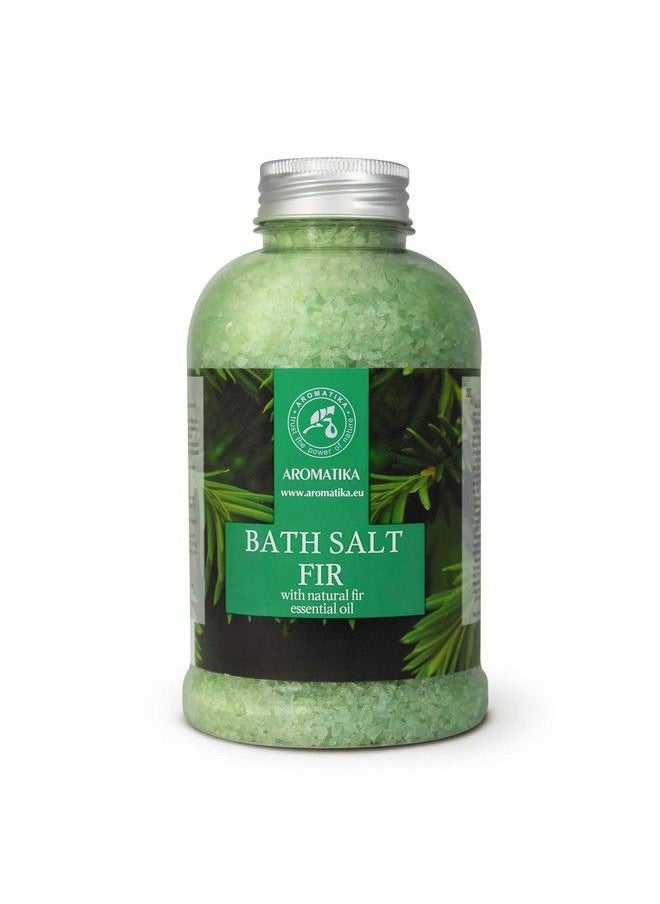 Fir Bath Salt with Natural Fir Essential Oil 2116 Ounces Natural Bath Sea Salt Coniferous Salts Best for Bath Good Sleep Relaxing Body Care Beauty Aromatherapy