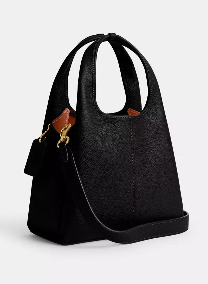 كوتش اوت ليت حقيبة كتف كوتش لانا النسائية 23، حقيبة كروس نسائية، حقيبة توت نسائية، حقيبة يد نسائية، حقيبة سفر نسائية، أسود - Image 3