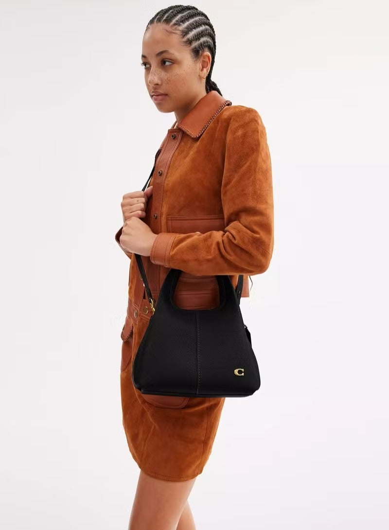 كوتش اوت ليت حقيبة كتف كوتش لانا النسائية 23، حقيبة كروس نسائية، حقيبة توت نسائية، حقيبة يد نسائية، حقيبة سفر نسائية، أسود - Image 2