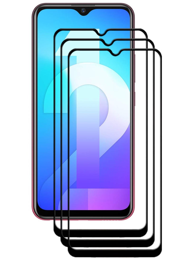 ACLIX 3 Pieces Antistatic ESD Dustproof Premium Quality High Definition Tempered Glass Screen Protector Designed For vivo Y12 - Image 1