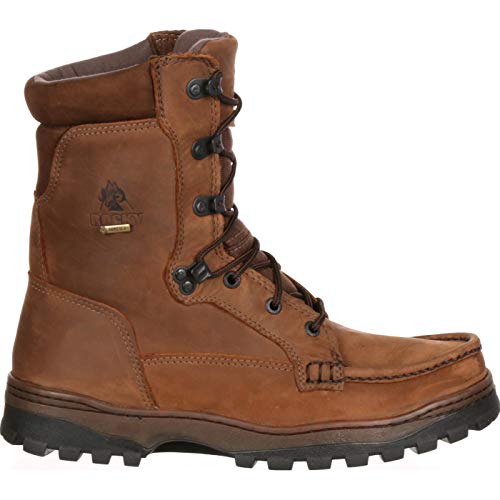 ROCKY Outback GoreTex Waterproof Boot Light Brown Size 105WI - Image 1