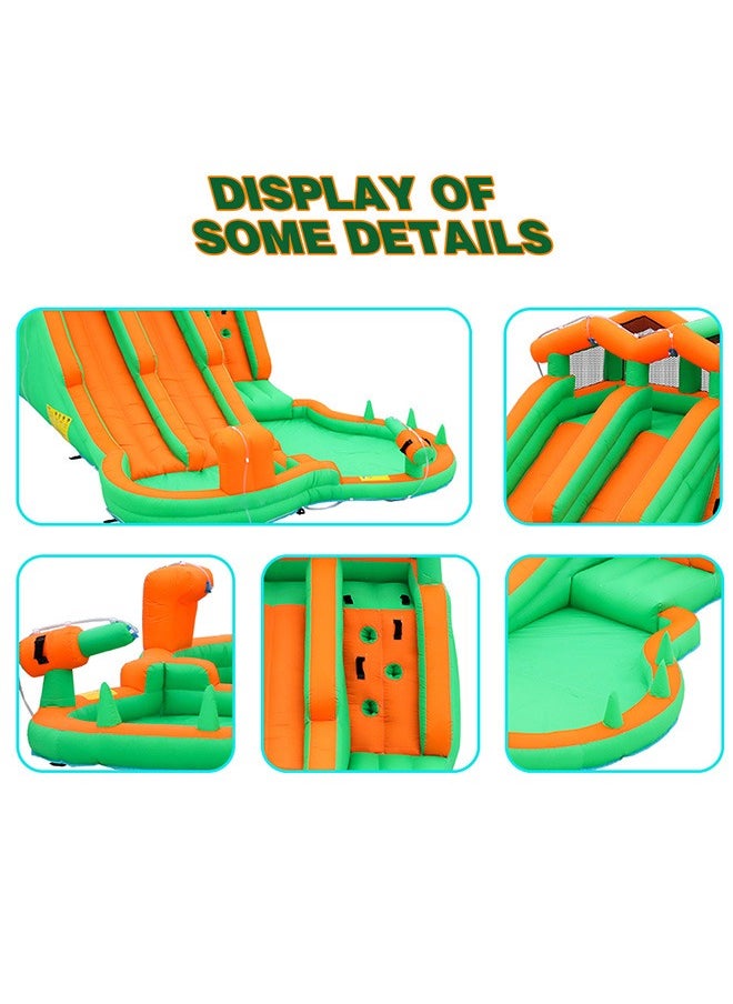 Thicket Elephant Jumping House With Water Slide and Pool Bounce Castle Inflatable Bouncing House for Kid