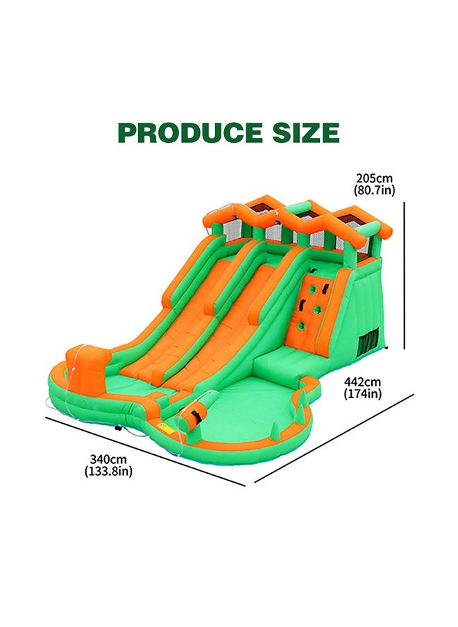 Thicket Elephant Jumping House With Water Slide and Pool Bounce Castle Inflatable Bouncing House for Kid