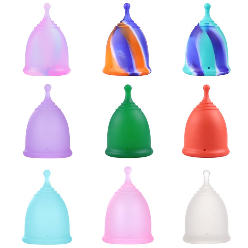 Menstrual Cup Silicone Moon Cup Instead Of Sanitary Napkin Leak-Proof Aunt Cup Female Moon Cup Silicone Swimming - Image 2
