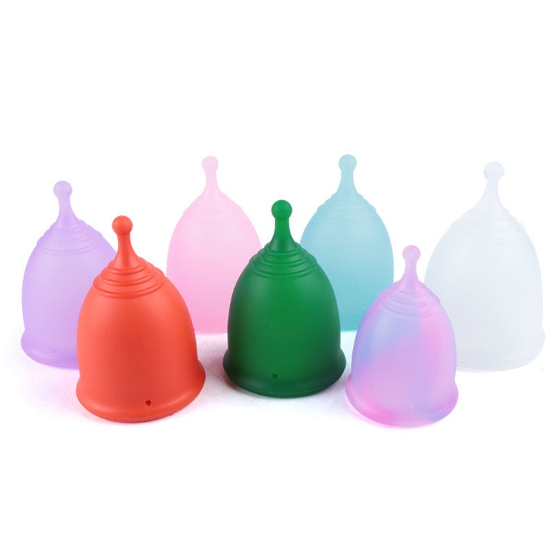 Menstrual Cup Silicone Moon Cup Instead Of Sanitary Napkin Leak-Proof Aunt Cup Female Moon Cup Silicone Swimming - Image 4
