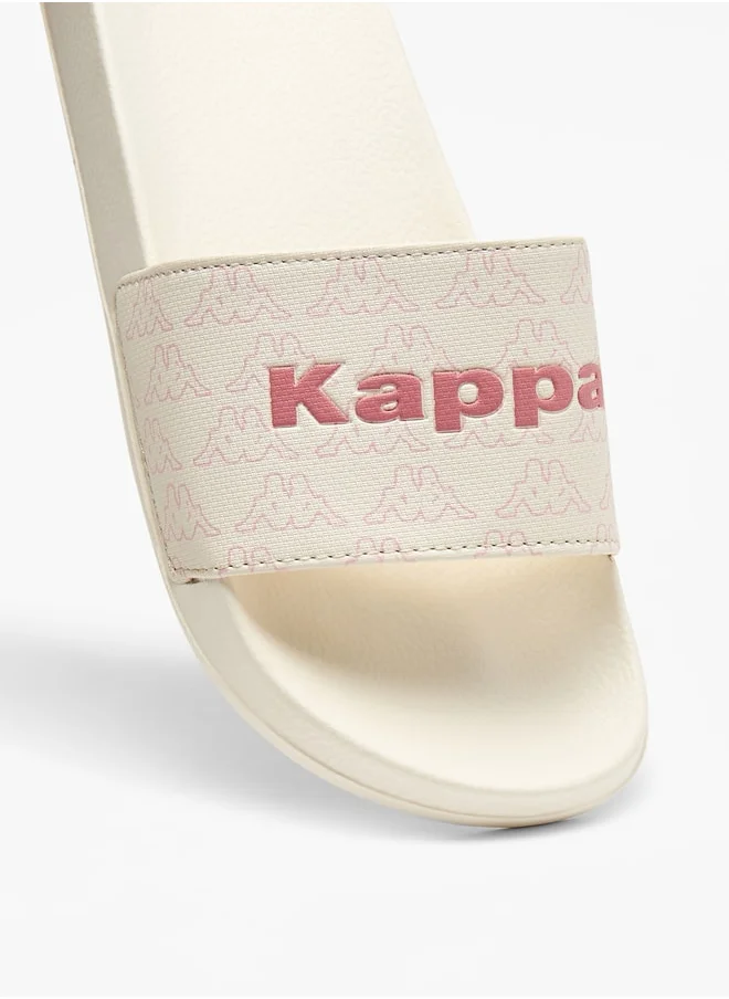 كابا Women's Logo Print Slides