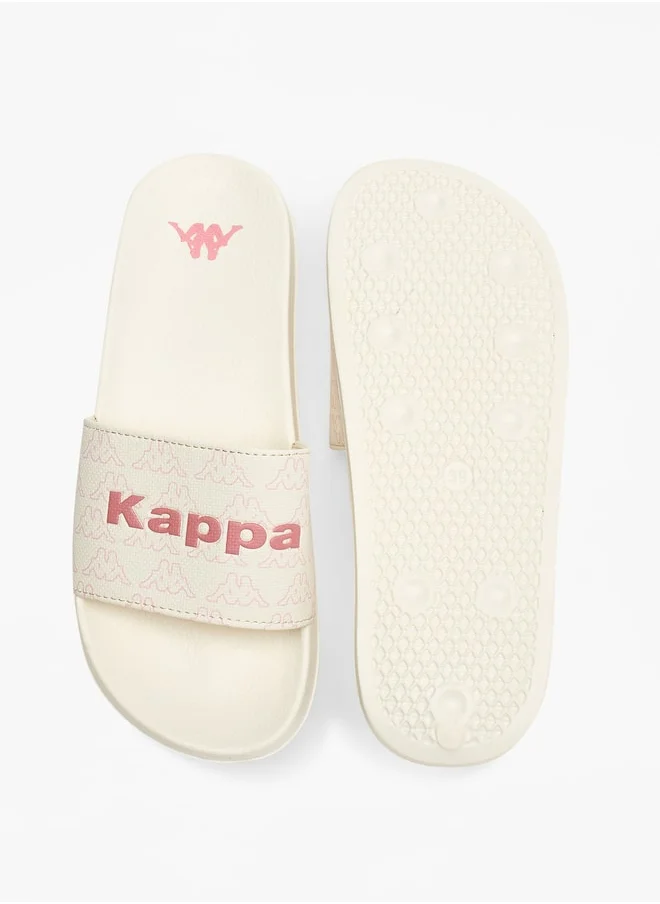 كابا Women's Logo Print Slides