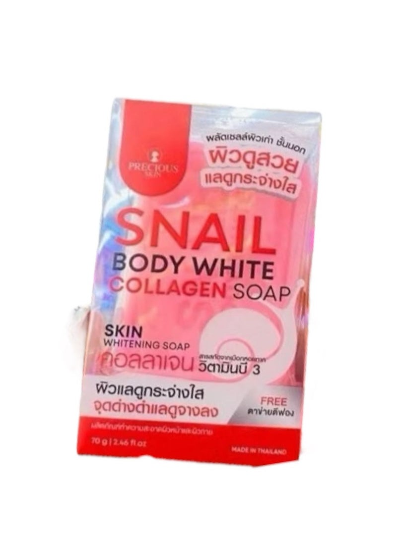 Precious - Snail body white collagen soap - Image 1