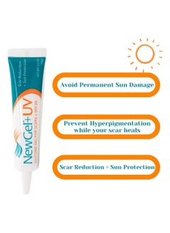 NewGel+ UV Silicone Gel for Scars Removal with SPF 30 Sun Protection 15 gram  - Image 3